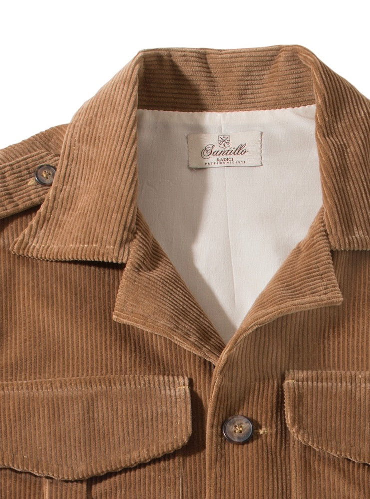 ASCARI Corduroy Radici Patrimonio 1970 Safari Jacket