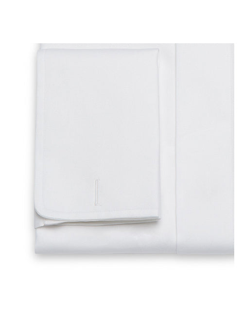 BACCARA' White Twill Cotton Shirt