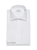 BACCARA' White Twill Cotton Shirt
