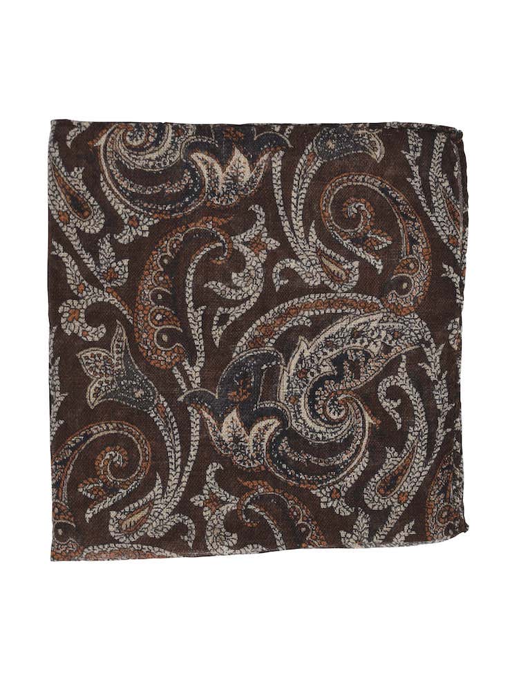 BALMORAL cortex vintage paisley pocket square