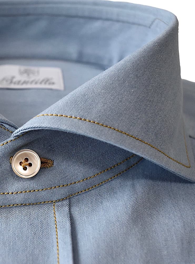 GIGI DENIM  Strong Washed Cotton Shirt