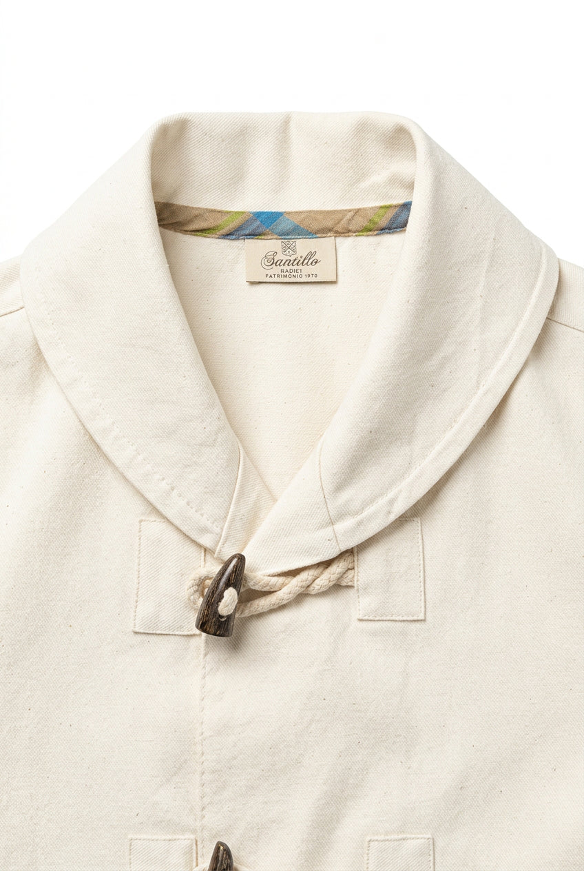 PALINURO raw white denim radici patrimonio 1970 Jacket