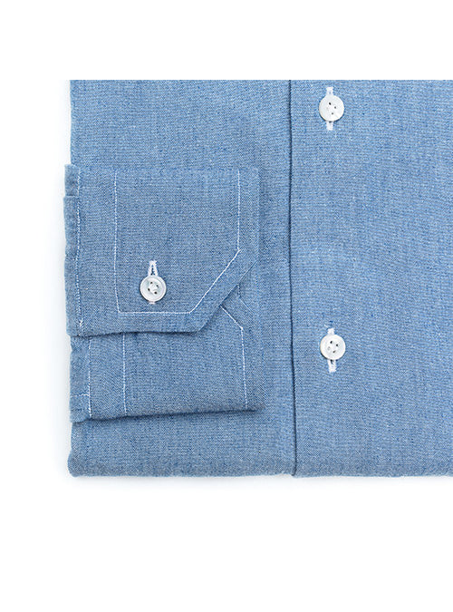 DEAN DENIM Chambray Cotton Shirt
