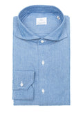 DEAN DENIM Chambray Cotton Shirt
