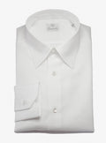 ESPRESSO BADGE white cotton shirt