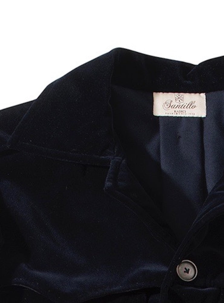 FALLISTRO midnight velvet radici patrimonio 1970 Safari Jacket