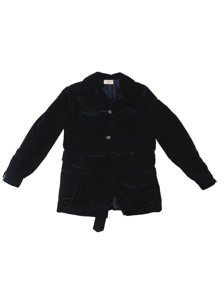FALLISTRO midnight velvet radici patrimonio 1970 Safari Jacket