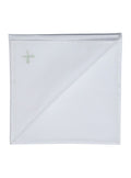 FORBICE white/pale green cotton radici patrimonio 1970 pocket square