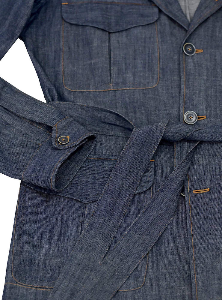 Zoom view of our GALLOPANE  denim safari jacket