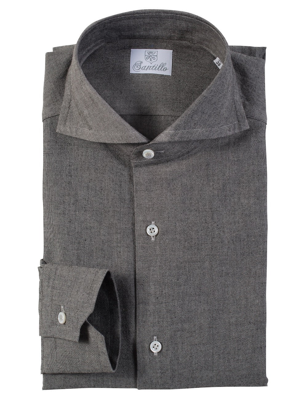GREY DEAN DENIM Chambray Cotton Shirt