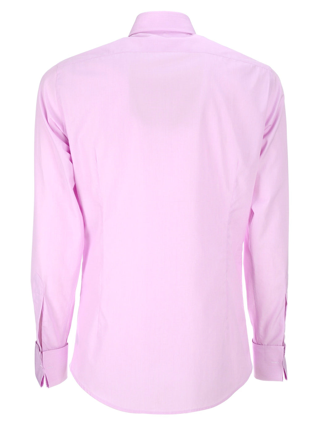 LORD FITZROY pink fil a fil giza cotton shirt