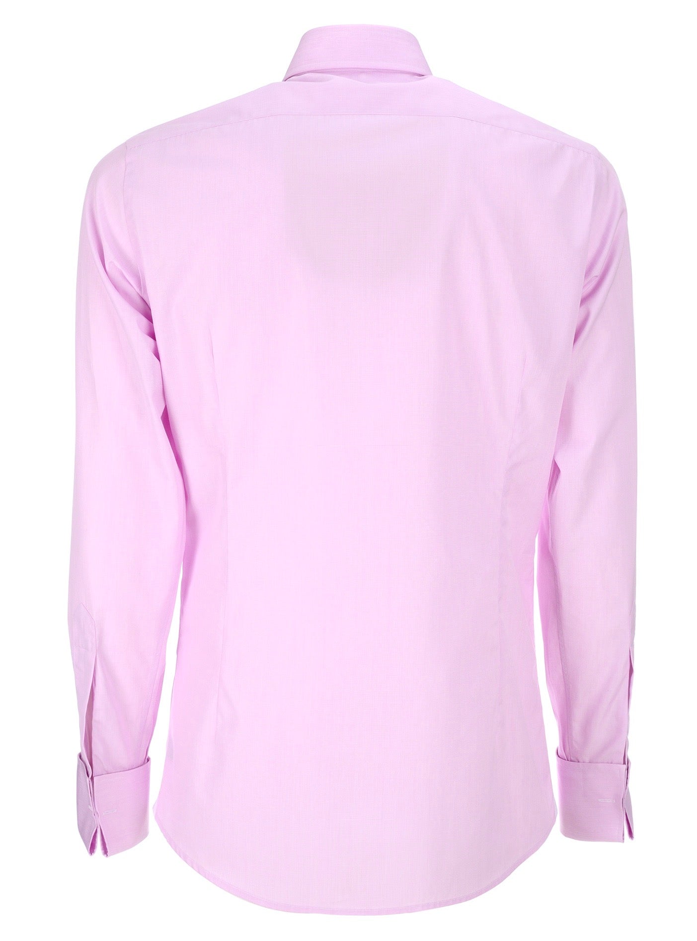 LORD FITZROY pink fil a fil giza cotton shirt