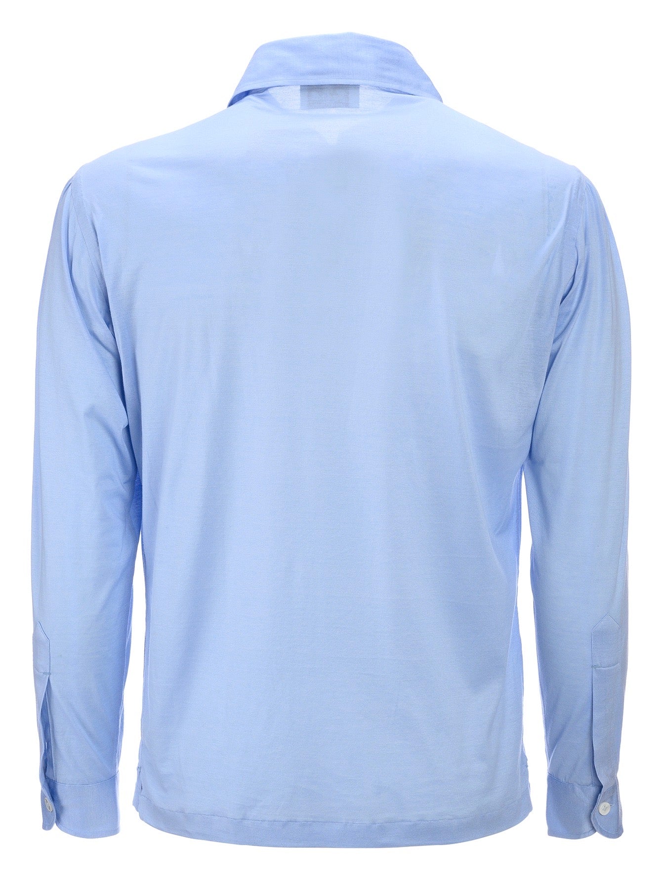 PANATTA Sky blue Filo di Scozia radici patrimonio 1970 polo