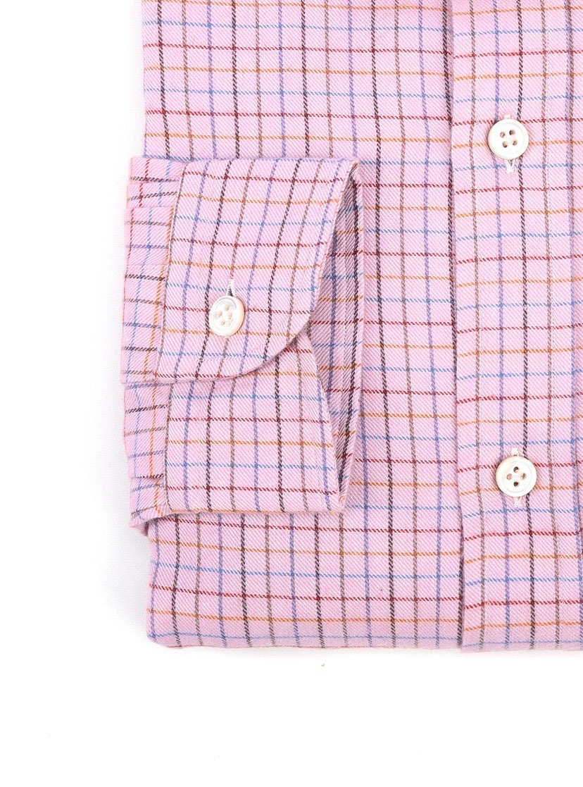 PENTEDATTILO rosé tattersall check radici patrimonio 1970 shirt
