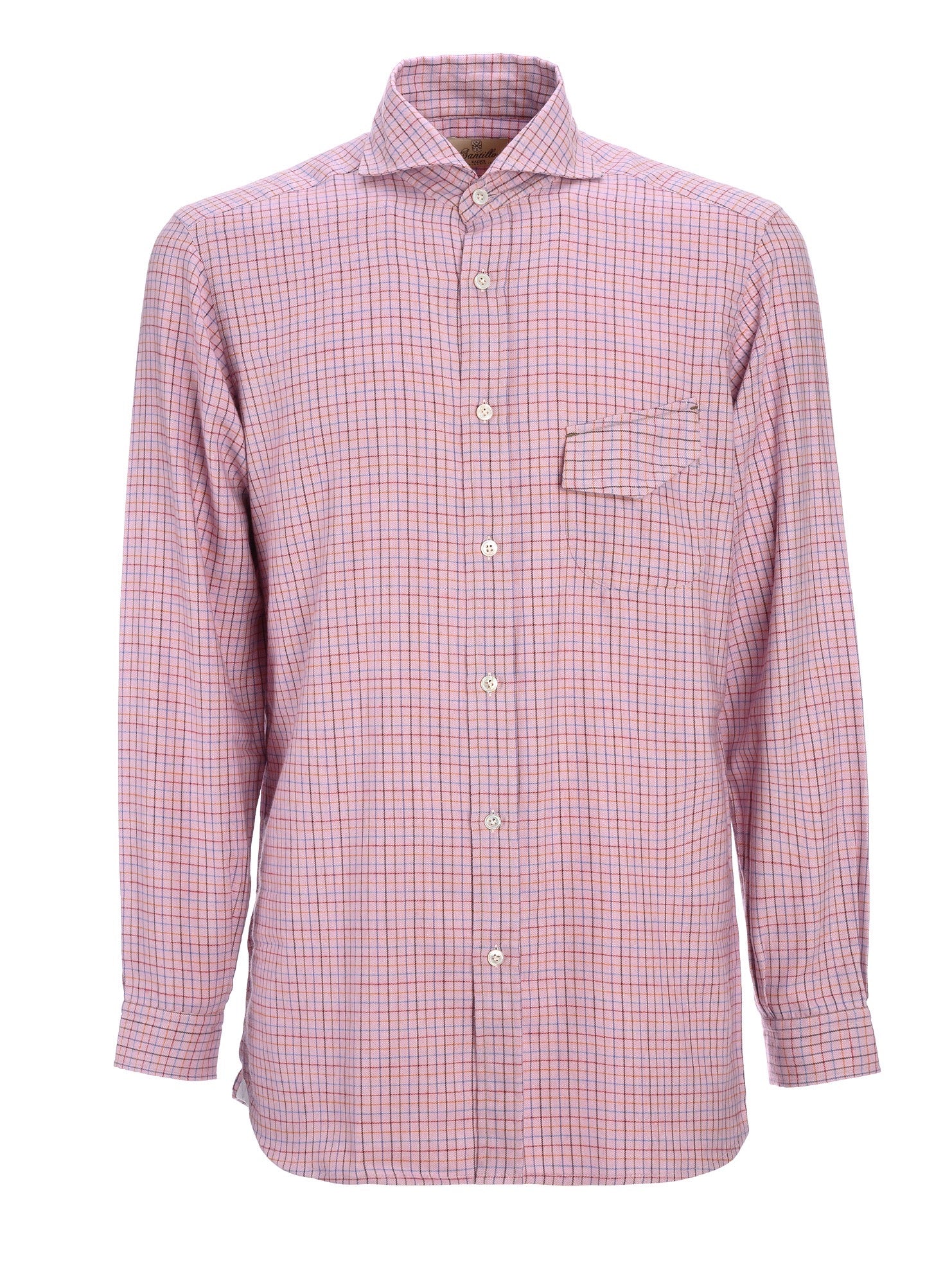 PENTEDATTILO rosé tattersall check radici patrimonio 1970 shirt