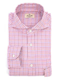 PENTEDATTILO rosé tattersall check radici patrimonio 1970 shirt