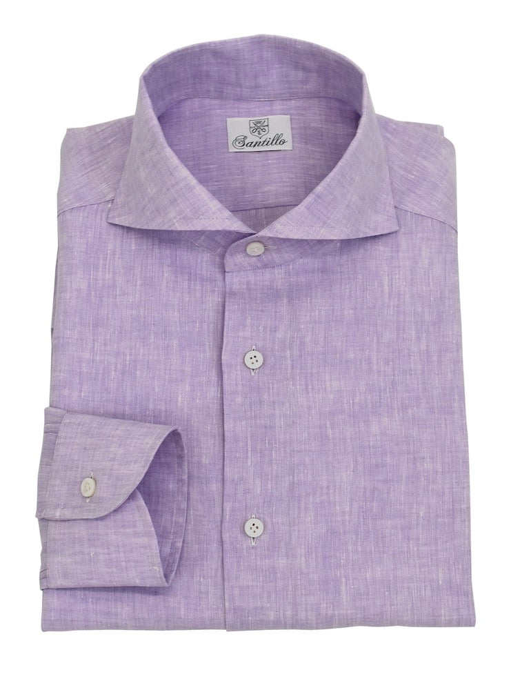 PIAZZETTA A CAPRI lillac linen