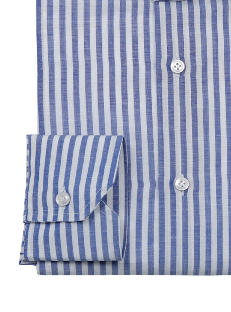 POSITANO blu striped shirt