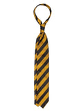 REGIMENTAL midnight-blu/gold silk tie