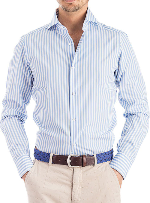 RIVIERA D CHIAIA  light blue striped