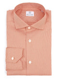 SOMERSET orange Houndstooth pure cotton shirt