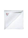 SOVERATO white Irish linen radici patrimonio 1970 pocket square