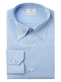 TURATI sky-blue mini striped  shirt