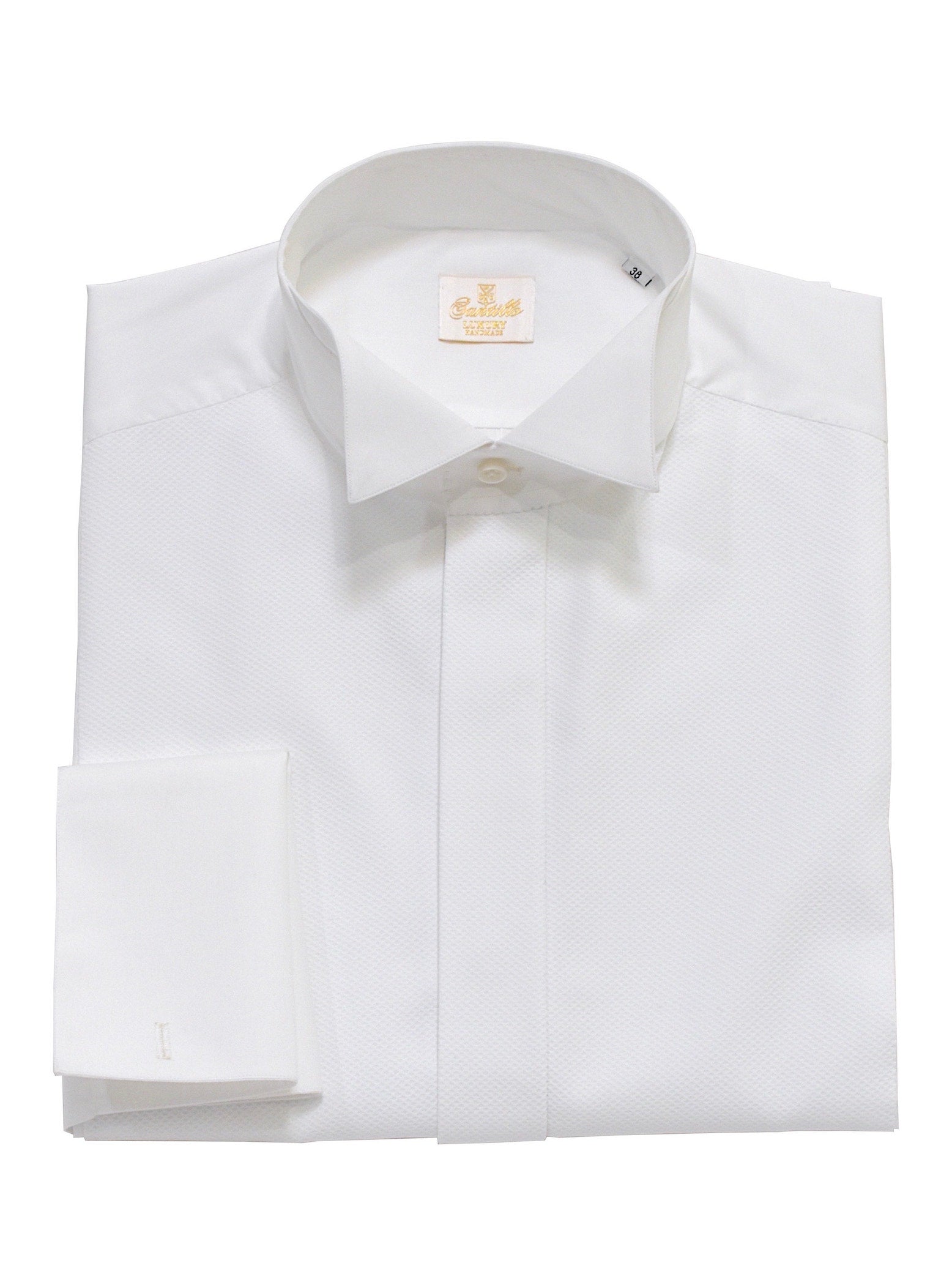 FRAC PACK Luxury handmade white shirt