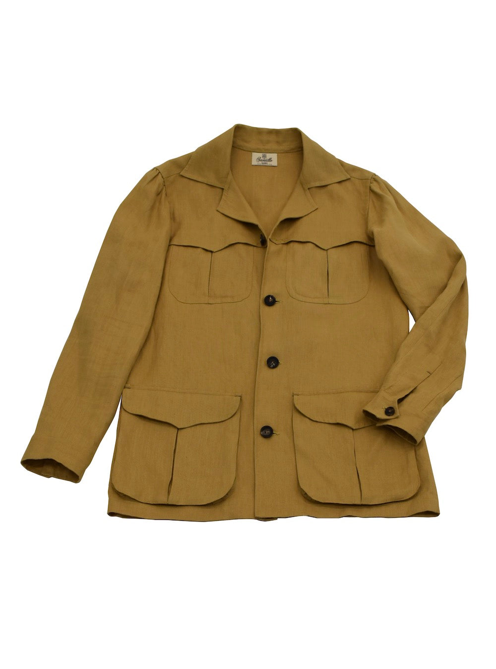 FALLISTRO linen radici patrimonio 1970 Safari Jacket